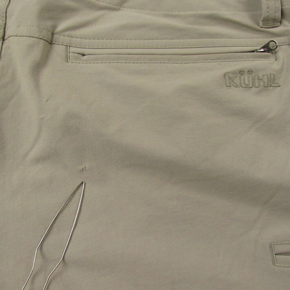 Kuhl Pants Mens 40x32 Beige Resistor Chino Stealth‎ Pocket Articulated Techwear - Picture 6 of 16